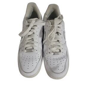 Nike Air Force 1 Low Men's White Tennis Shoe White Size 8 M Leather
